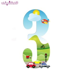 استند چوبی 40 سانتی عدد 3 حمل و نقل طرح جنگل و طبیعت